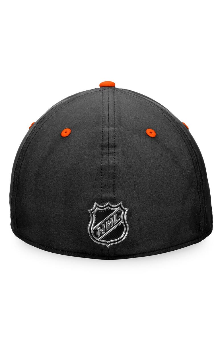 FANATICS Men's Fanatics Branded Black Philadelphia Flyers Authentic Pro Rink Flex Hat, Alternate, color,