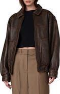 Joe's The Luca Leather Bomber Jacket