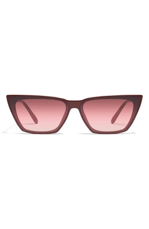 Bad Habit 65mm Oversize Cat Eye Sunglasses