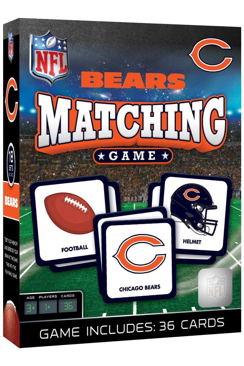 Chicago Bears Matching Game, Main, color, Multicolor