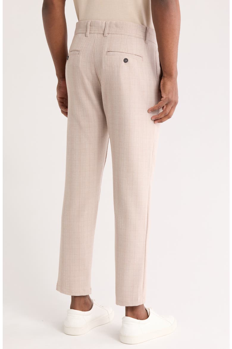 City Pants, Alternate, color, SAND GINGHAM