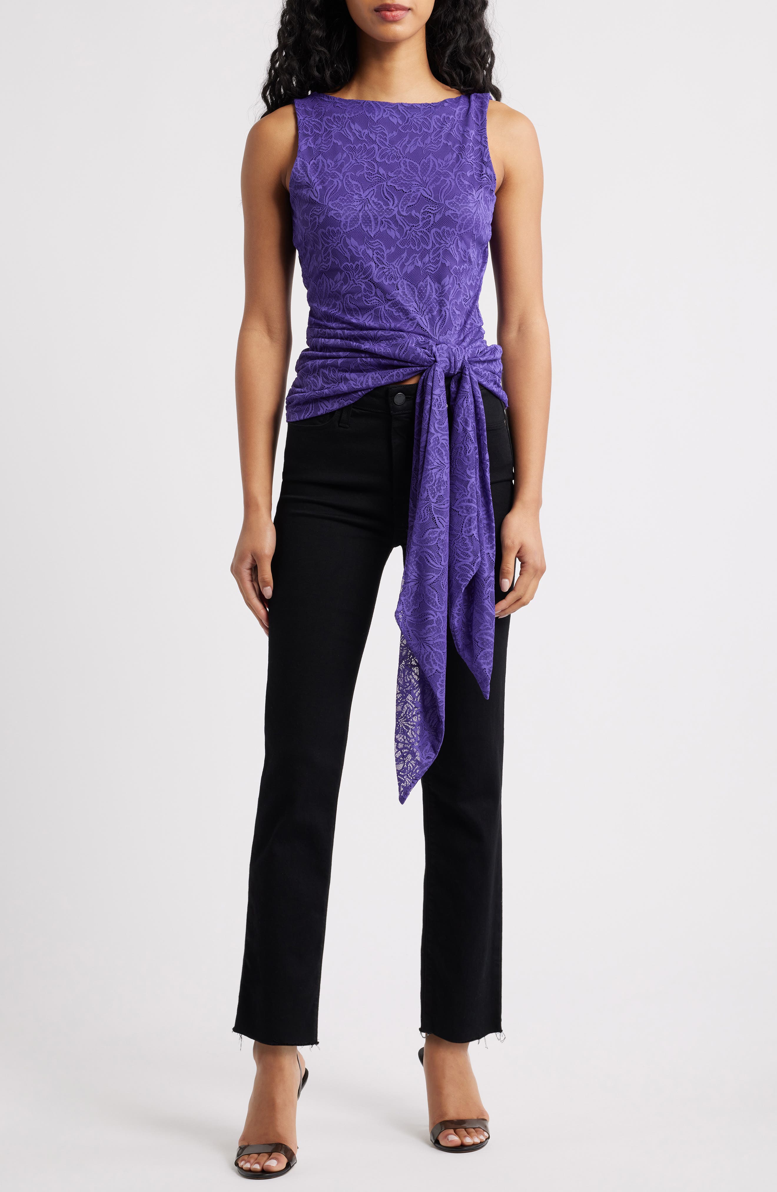 Batya Backless Lace Top - image 3