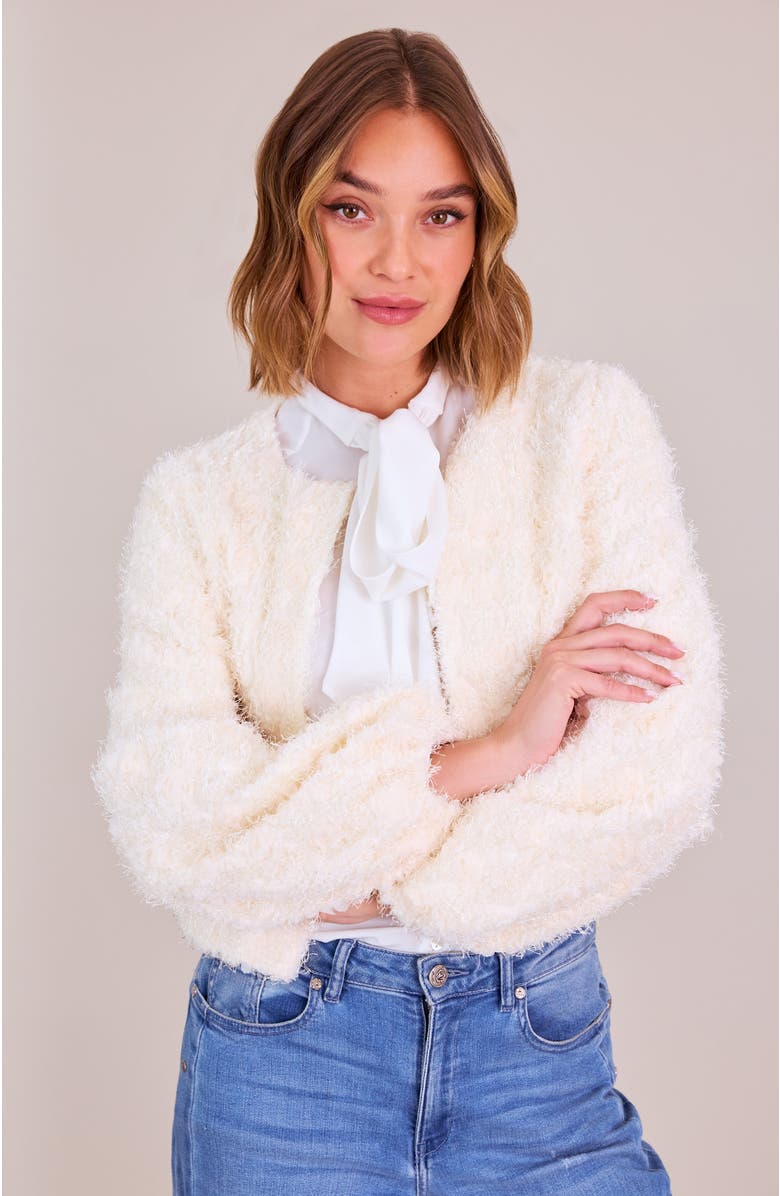 Anne Fontaine Flore Jackets, Alternate, color, Moon White