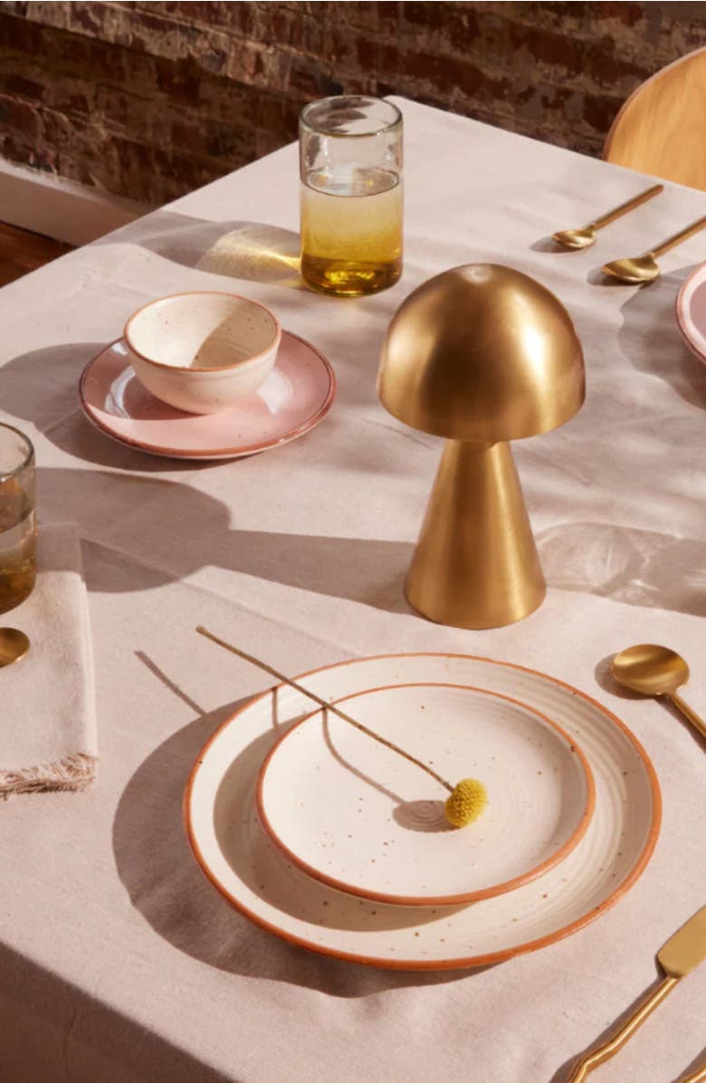 Meso Goods Sofia Ombre Effect Glass - Set of 4, Alternate, color, Clear & Amber