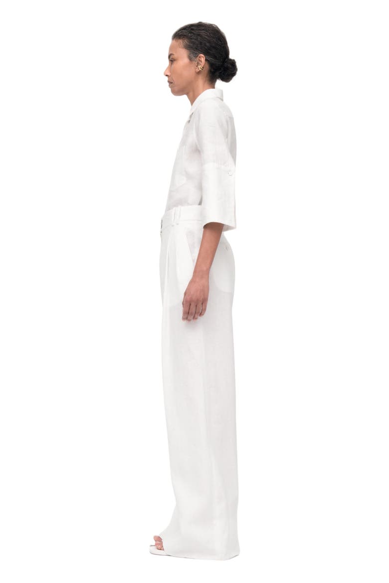 French Cuff Blouse, Alternate, color, Off White
