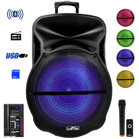 18 Inch Bluetooth Portable Rechargeable Party Speaker
