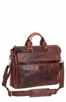 Mancini Leather Briefcase