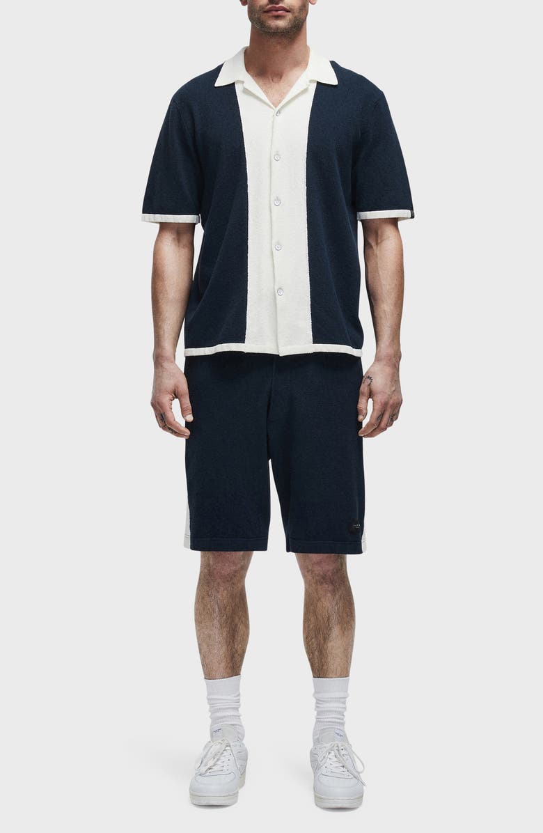 rag & bone Axel Terry Cloth Shorts, Alternate, color, 
