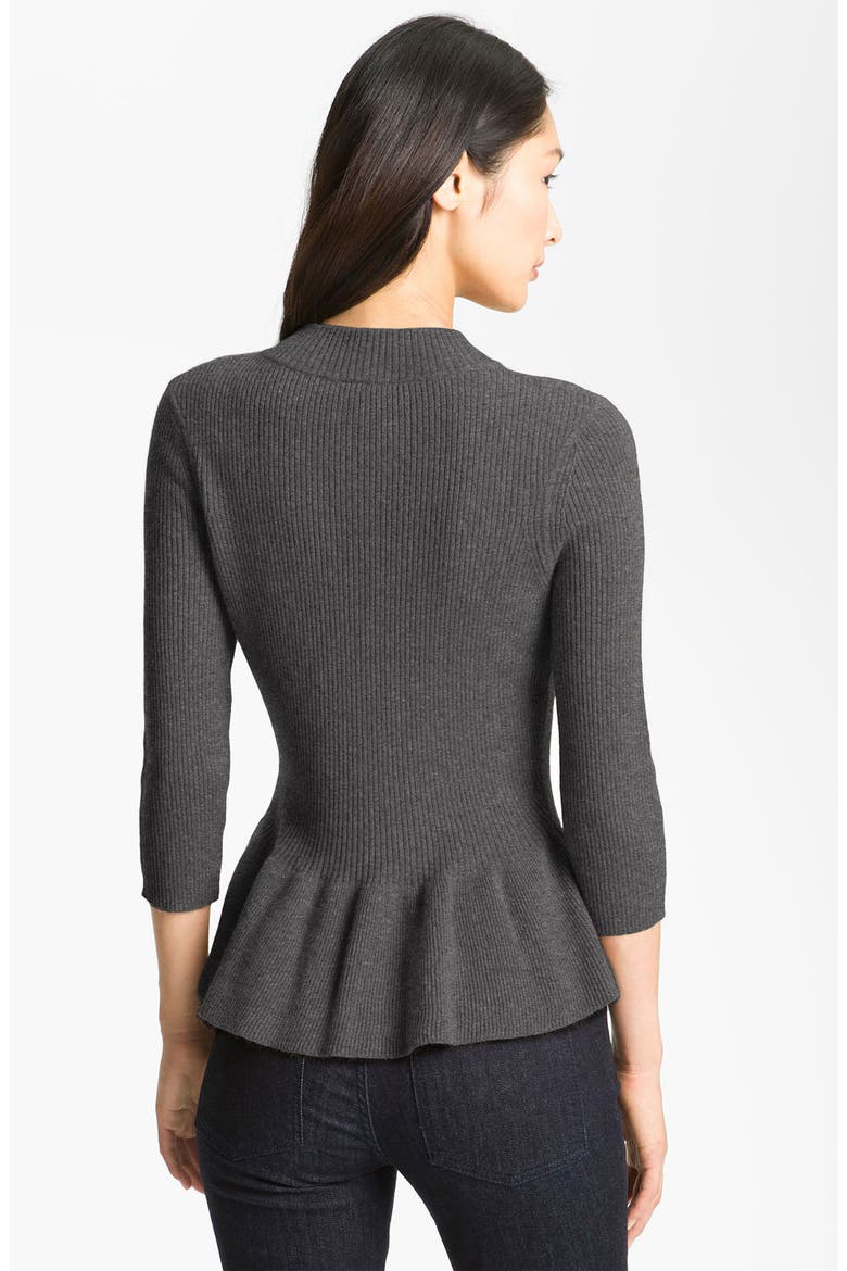 'Madeline' Sweater, Alternate, color, CHARCOAL MELANGE