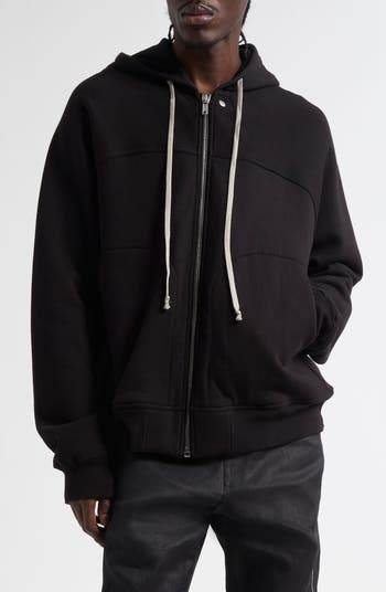 Rick Owens Windbreaker Cotton Zip Hoodie | Nordstrom Rick Owens Windbreaker Cotton Zip Hoodie | Nordstrom