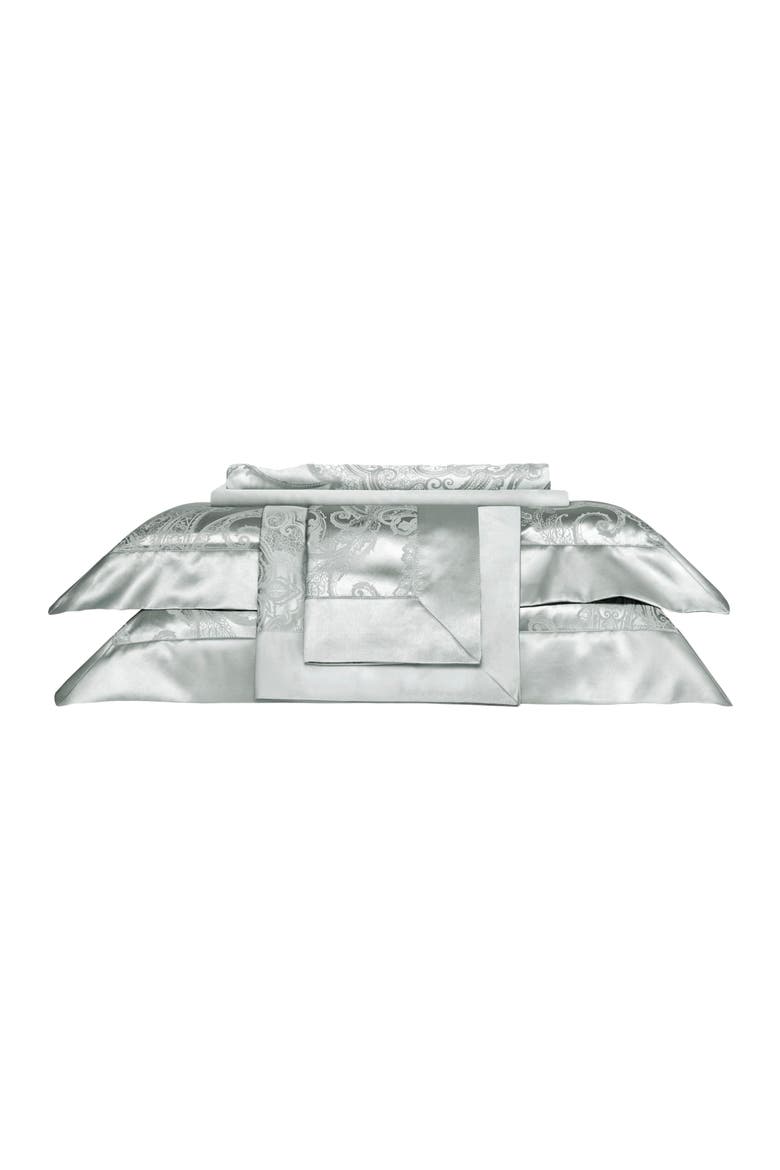 Somerset Fitted Sheet, Main, color, Grey
