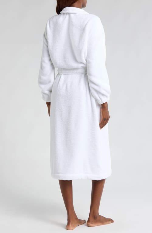 Lunya Spa Terry Robe In Sincere White