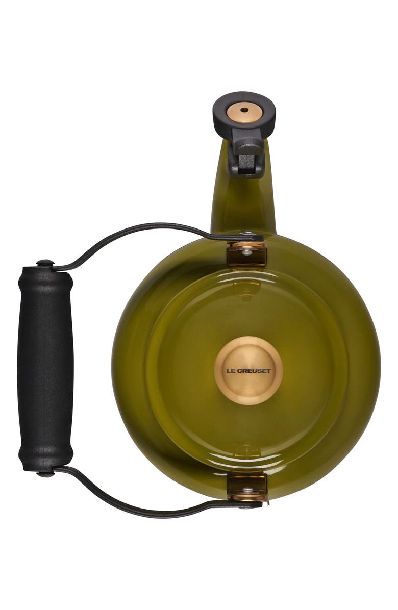 Le Creuset Demi Tea Kettle, Alternate, color, Olive