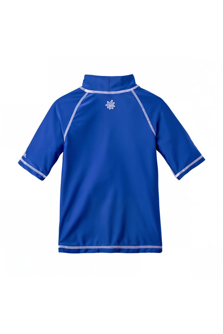 Short Sleeve Sun & Swim Shirt, Alternate, color, Navy