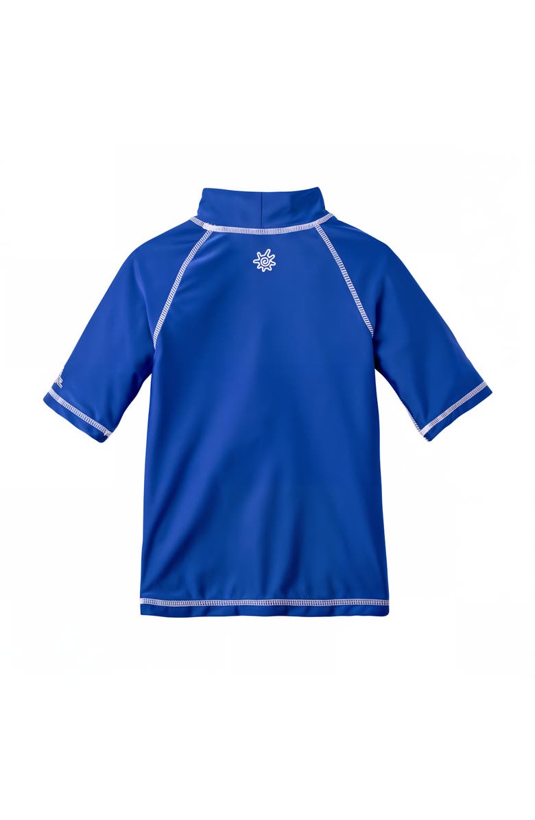 UV Skinz Short Sleeve Sun & Swim Shirt, Alternate, color, Navy