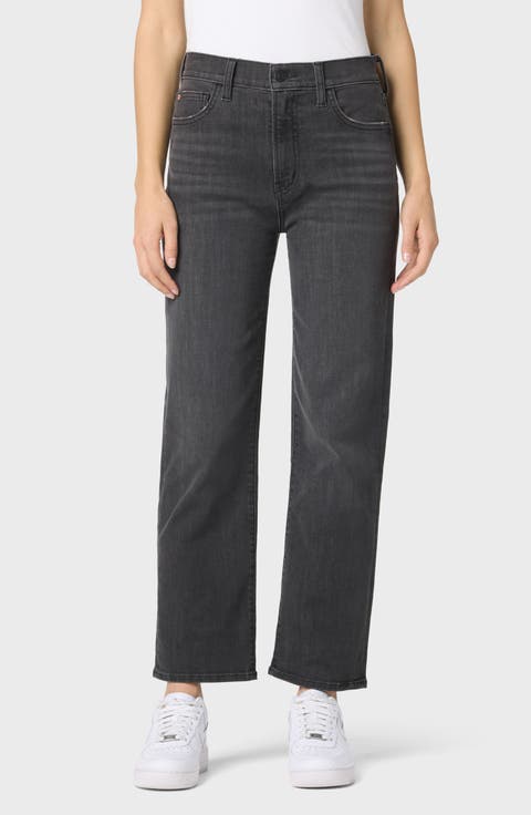 Noa High Waist Ankle Straight Leg Jeans (Sinead)