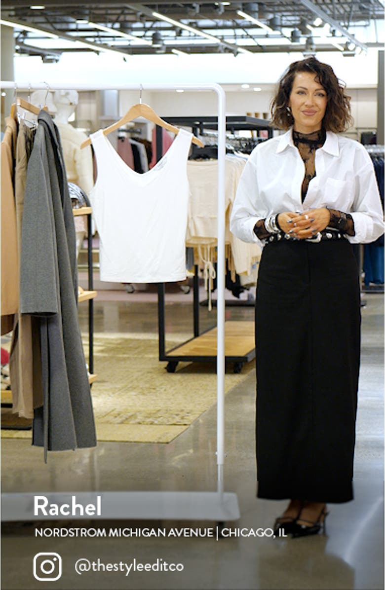 Athena V-Neck Tank Top, sales video thumbnail