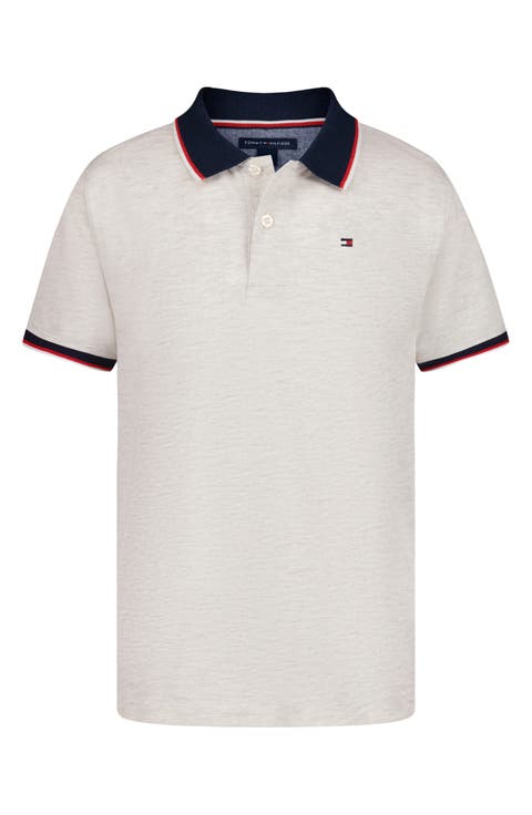 Kids' Tipped Cotton Polo