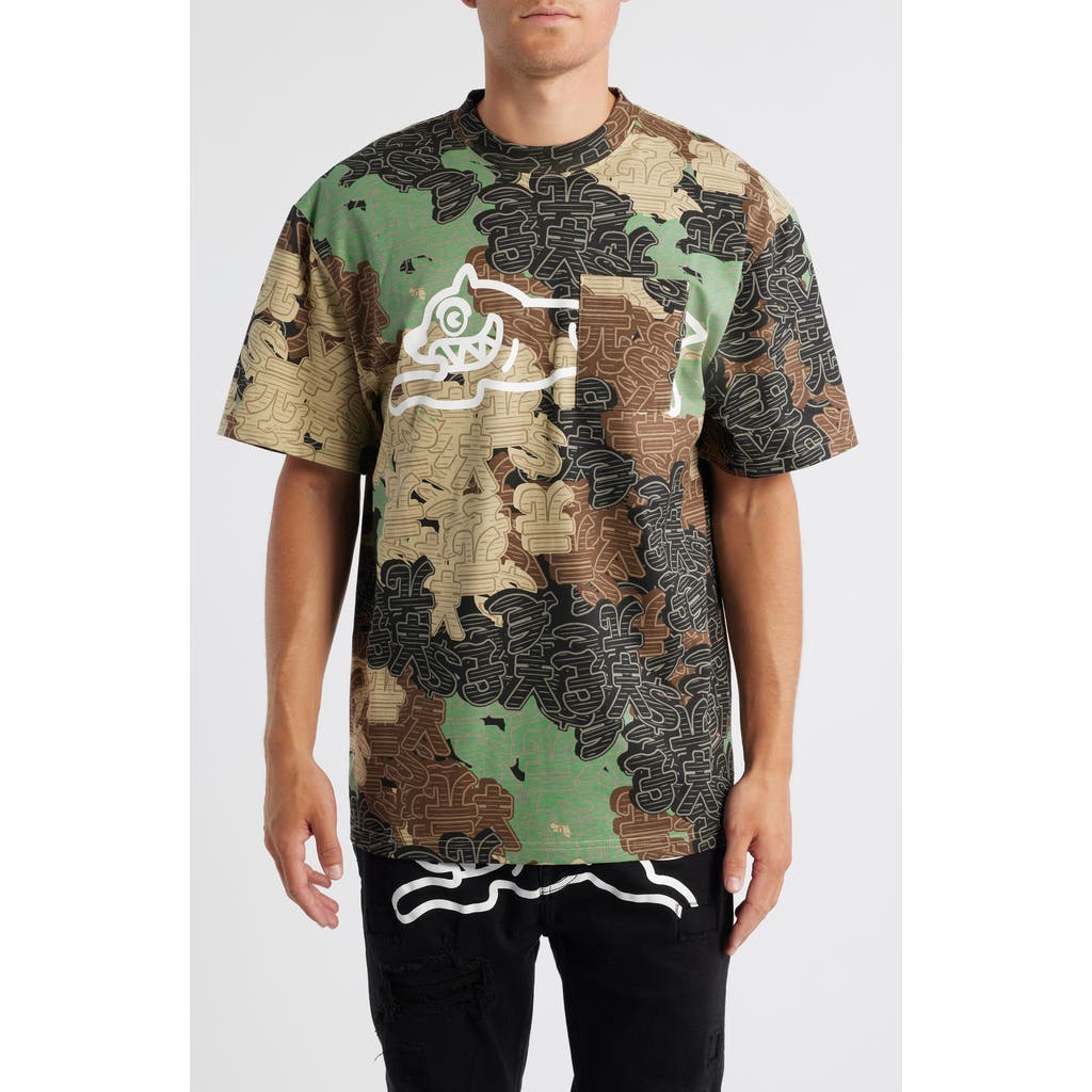 Icecream Count 'em Oversize Graphic T-shirt In Multi