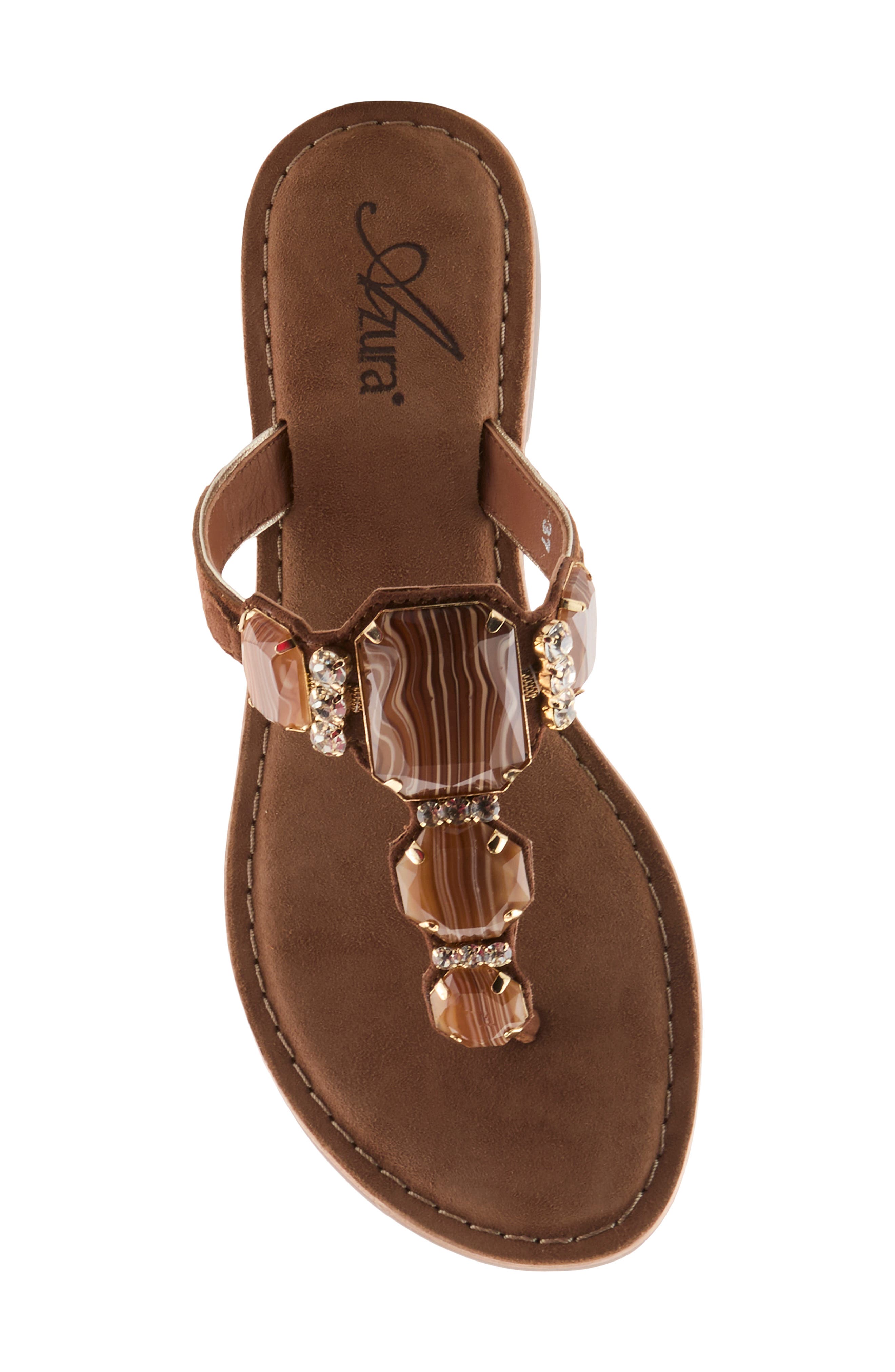 AZURA BY SPRING STEP Agates Sandal, Alternate, color, Tan Suede