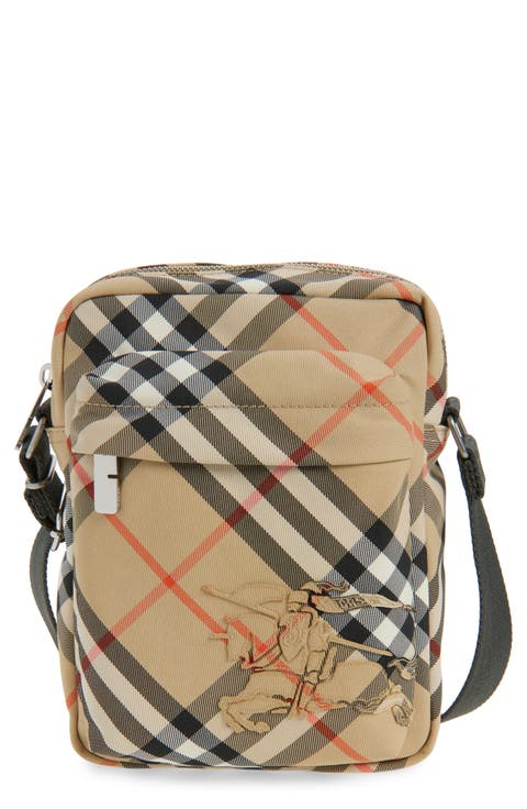 Classic Check North/South Crossbody Bag