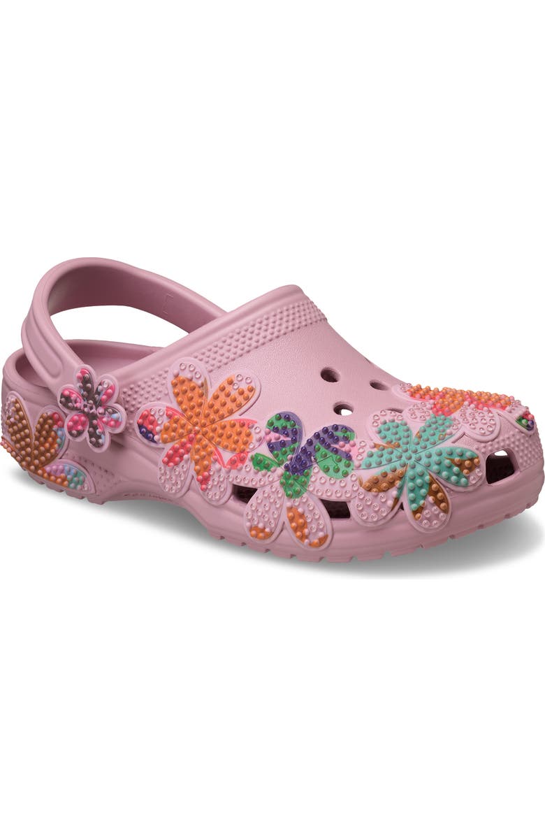 CROCS Classic Beaded Clog, Main, color, Mauve