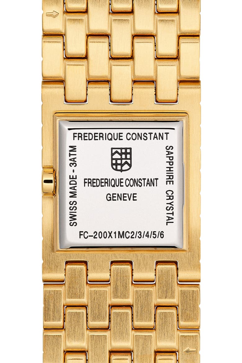 Classics Manchette Bracelet Watch, 25.7mm x 20mm, Alternate, color, GOLD-TONE