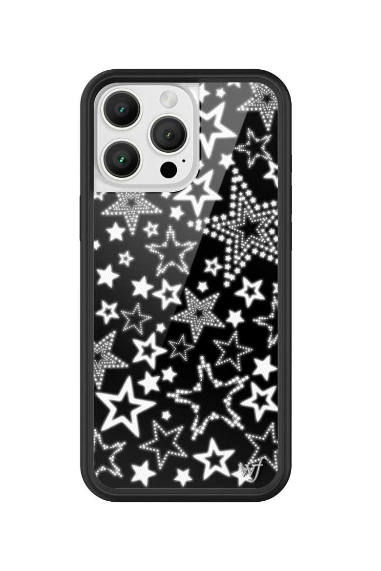 Star Girl iPhone Case, Alternate, color, Black