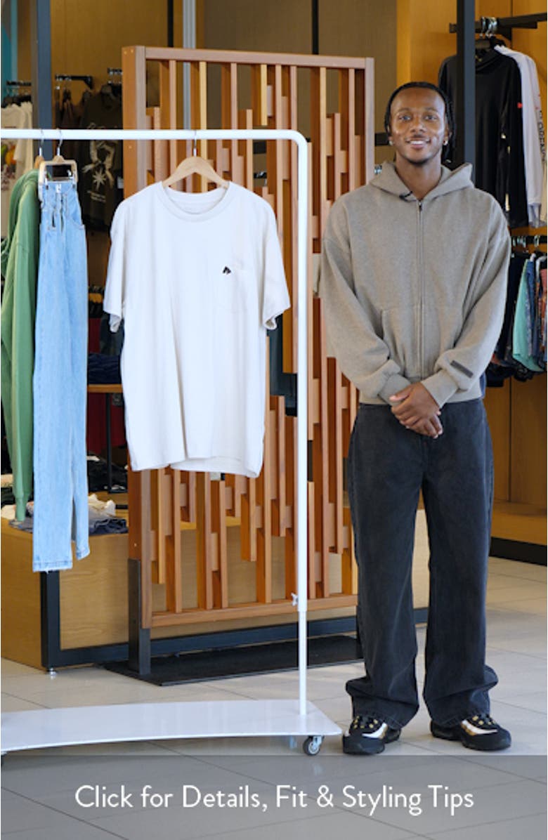 x Kevin 'Spanky' Long Dayshift Cotton Pocket Graphic T-Shirt, sales video thumbnail