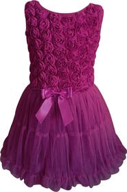 Popatu 3D Rosette Dress