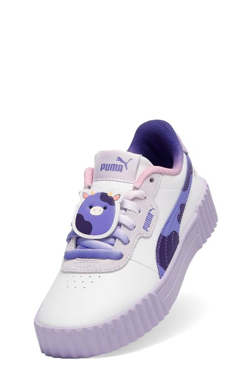Puma Kids' Carina 3.0 Low Top Sneaker In Blue