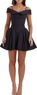 HOUSE OF CB Elida Off the Shoulder Minidress