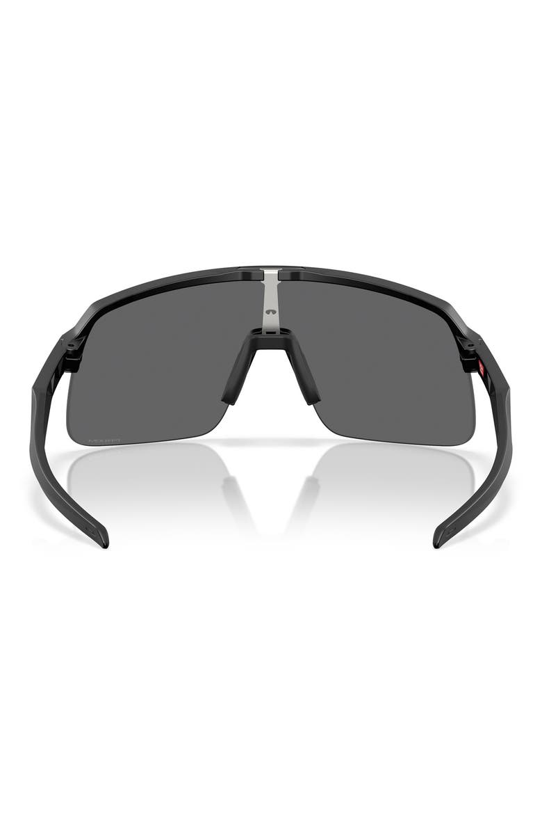 Prizm™ Everyday 34mm Rectangular Sunglasses, Alternate, color, MATTE BLACK PRIZM BLACK