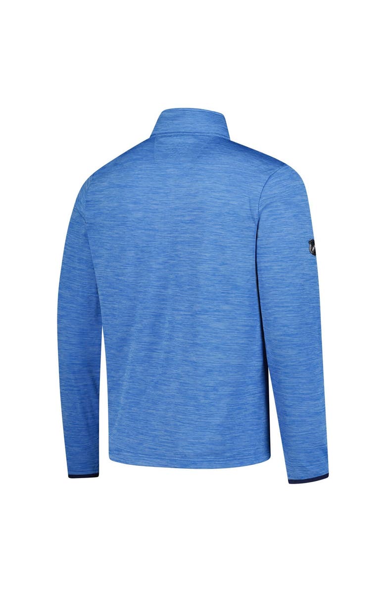 FANATICS Men's Fanatics  Blue Winnipeg Jets Authentic Pro Anniversary Quarter-Zip Pullover, Alternate, color, 