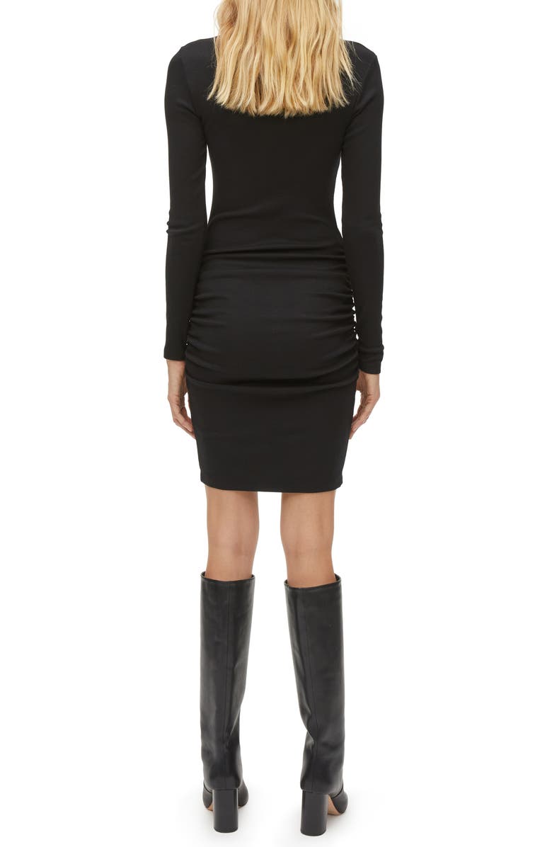 Michael Stars Velma Long Sleeve Turtleneck Dress, Alternate, color,