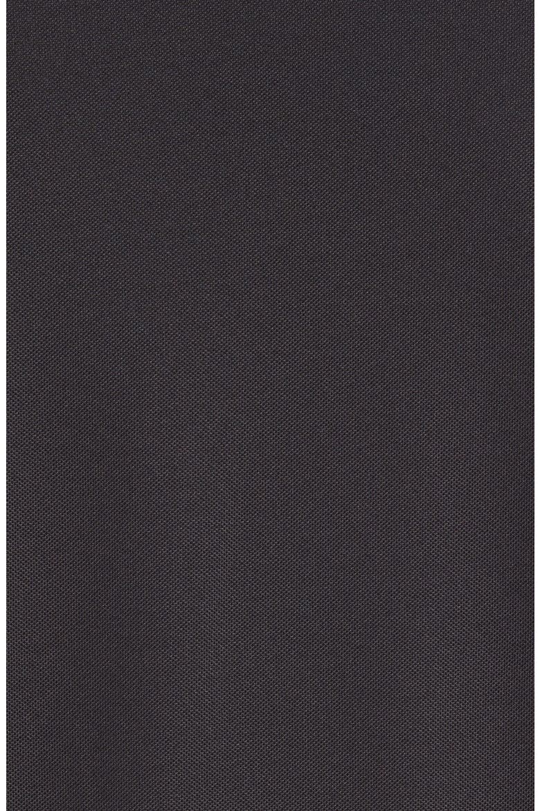 Tech-Smart Piqué Performance Polo, Alternate, color, BLACK MELANGE