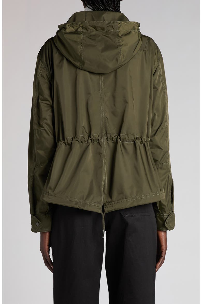 Noizay Short Parka, Alternate, color, AMBER TONED OLIVE