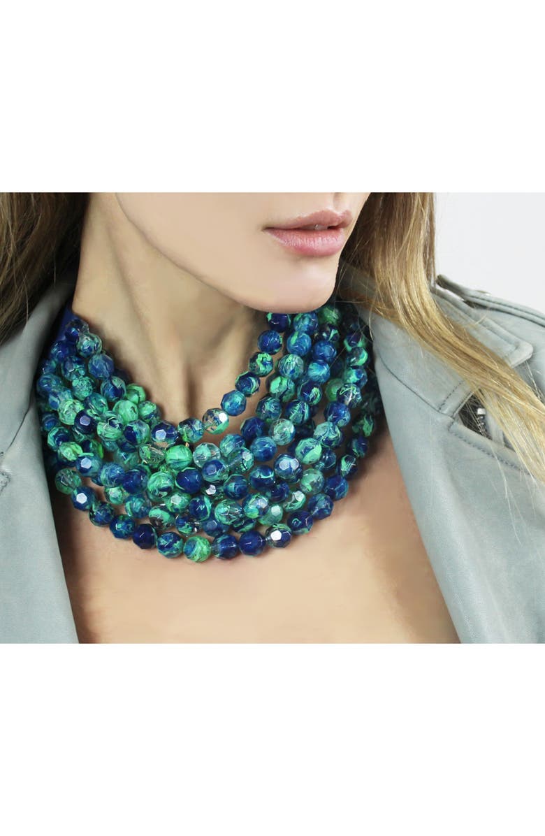 Fairchild Baldwin Bella Beaded Collar Necklace, Alternate, color, 