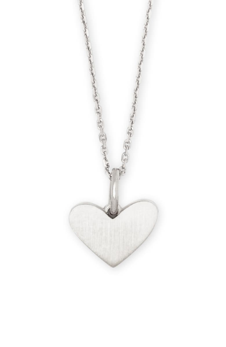 Kendra Scott Ari Heart Pendant Necklace, Main, color,