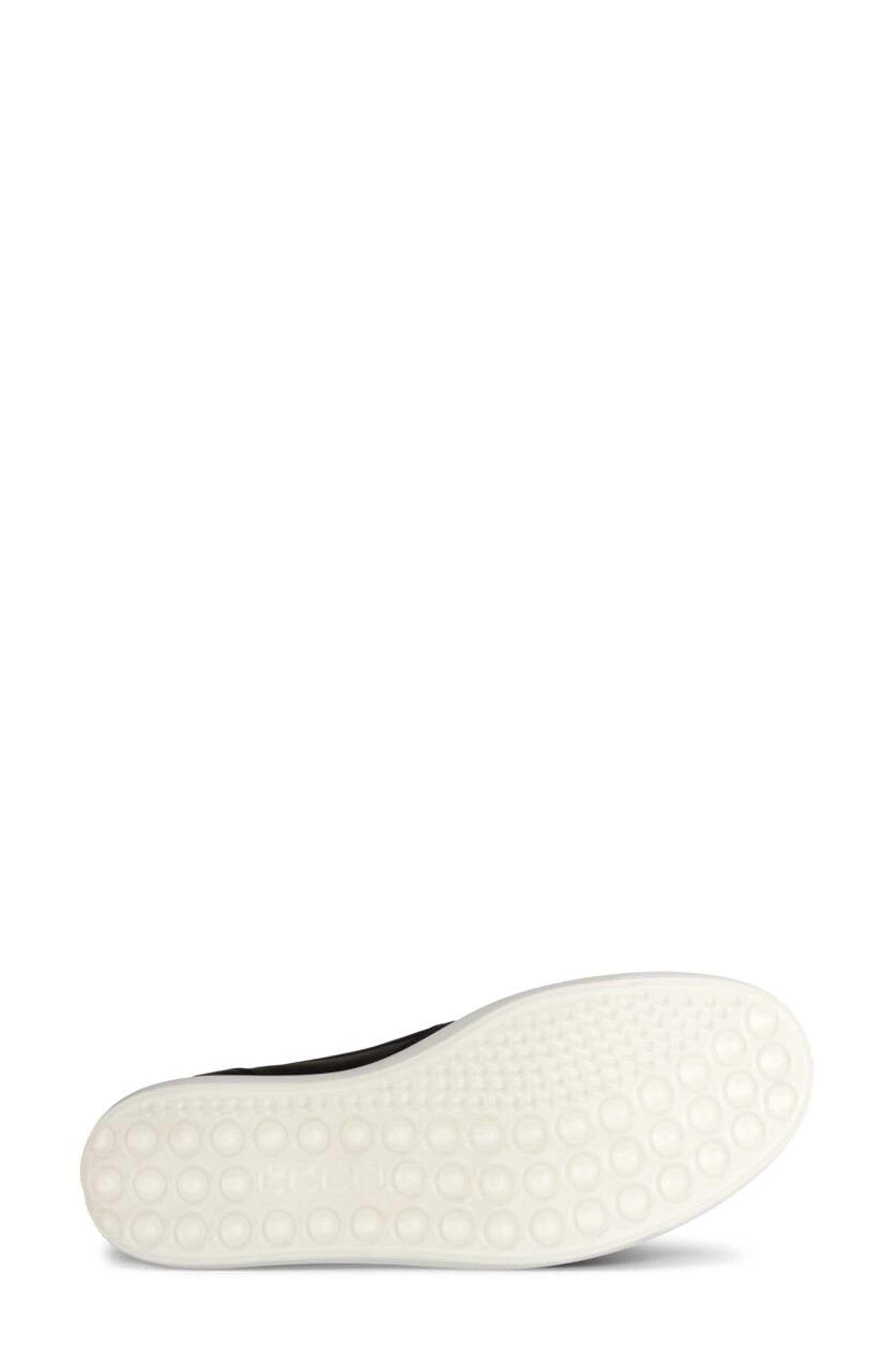 ECCO Soft 7 Slip-On Sneaker, Alternate, color, Black/ Patent Black