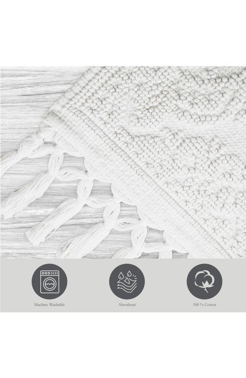 Jean Pierre New York Ricardo Fringe Cotton 2-piece Bath Rug Set
