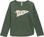 Rylee + Cru Kids' MVP Long Sleeve Graphic T-Shirt