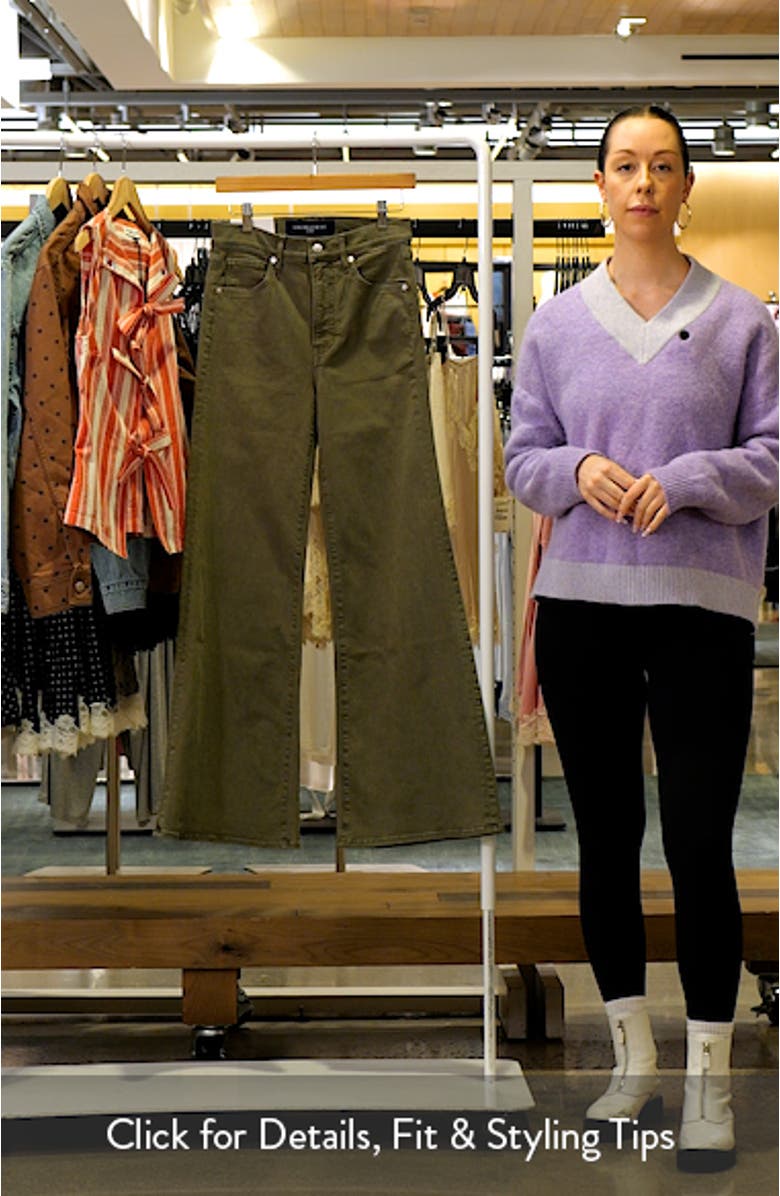 Joplin Wide Flare Jeans, sales video thumbnail