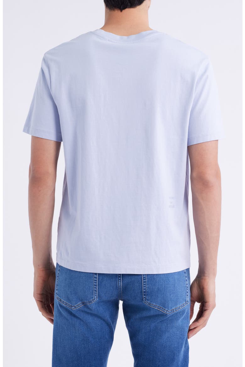 Logo Cotton T-Shirt, Alternate, color, BABY BLUE