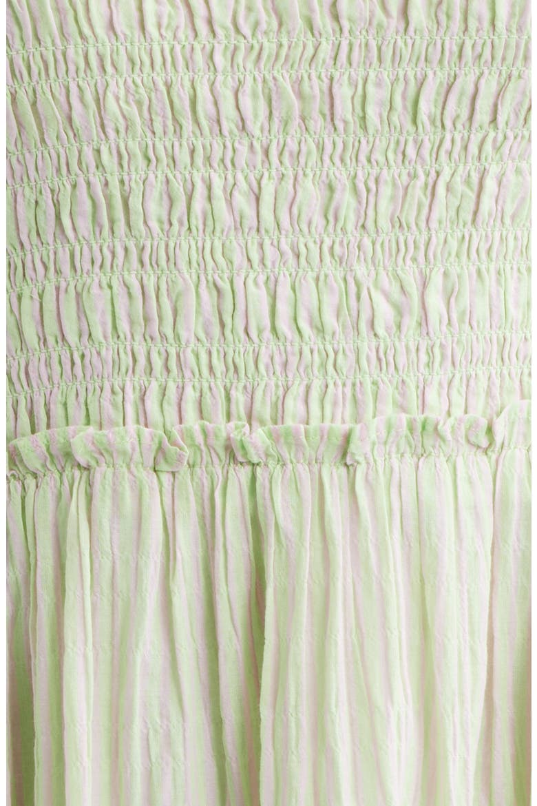 Hadly Stripe Sleeveless Maxi Dress, Alternate, color, PISTACHIO X CONCH SHELL PINK