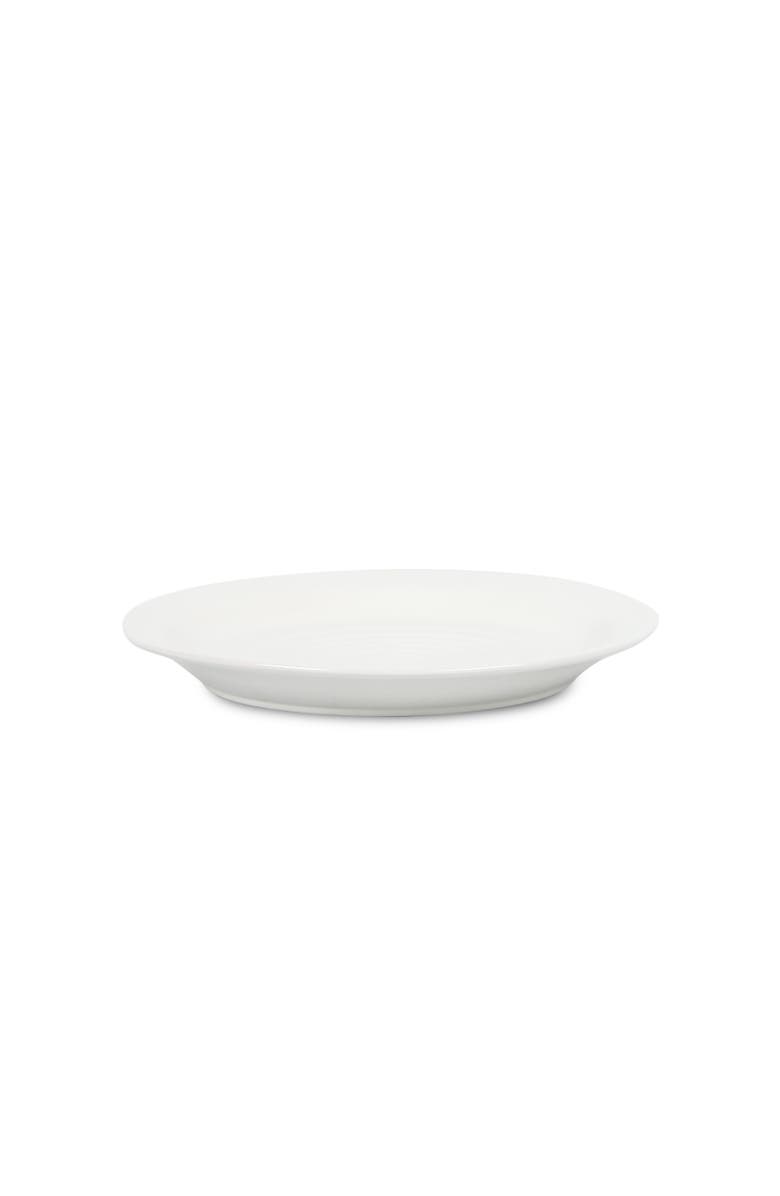 Stone Lain Orbit Stoneware 4-Piece Salad Plate Set, Alternate, color, White