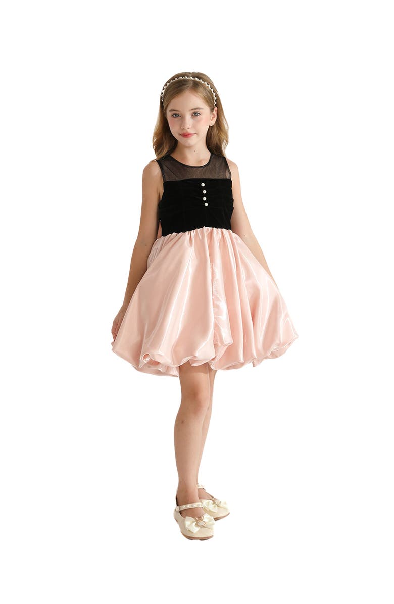 Tulleen Piazza Sleeveless Dress, Alternate, color, Pink