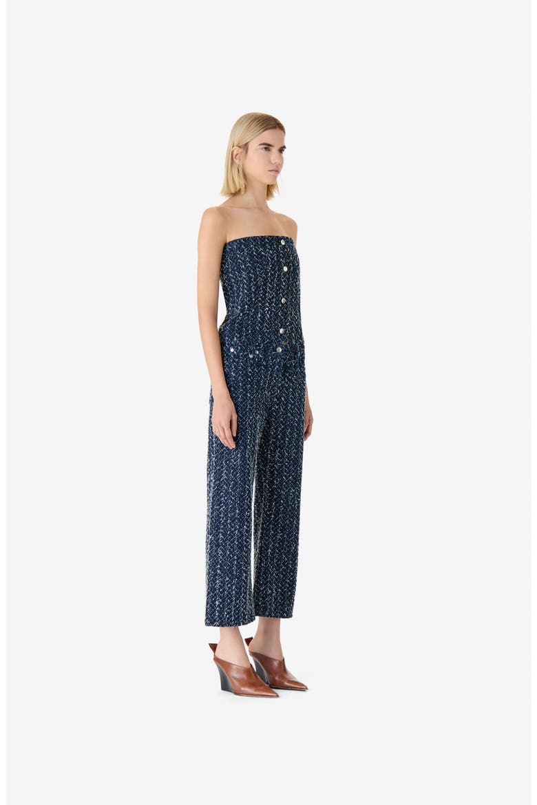 Vanny Denim Top, Alternate, color, Denim Curl