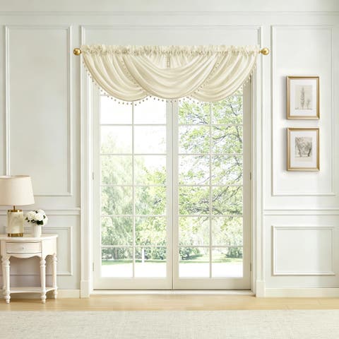 Imperial Faux Silk Waterfall Window Valance