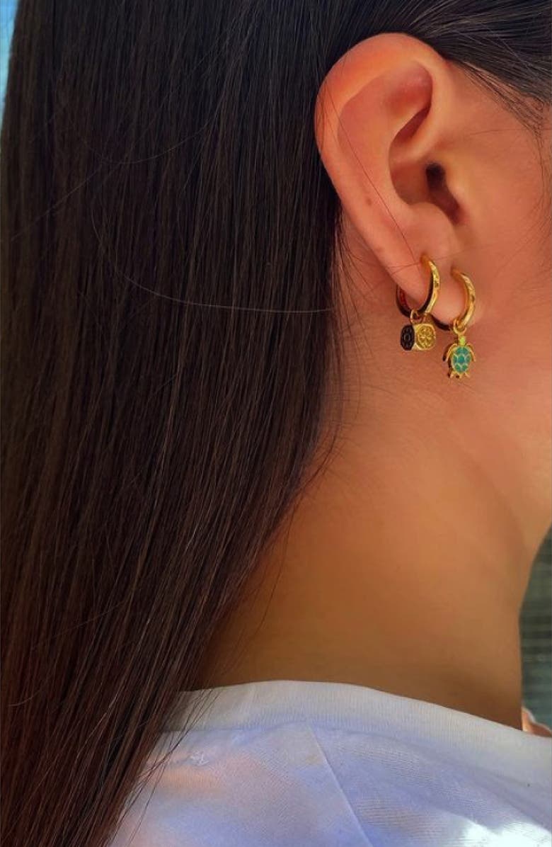 Wilhelmina Garcia Amulete Die Drop Earring, Alternate, color,
